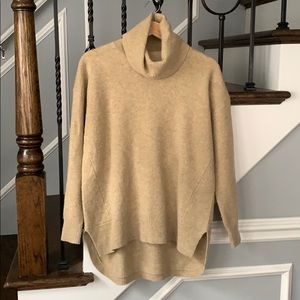 Madewell Wool Tunic Turtleneck Sweater-small